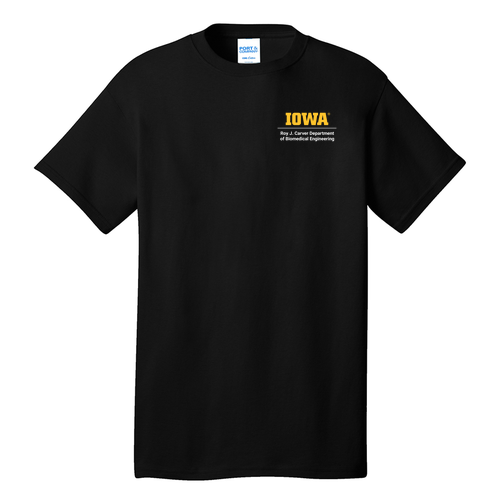 Biomedical Engineering Cotton T-Shirt -- Jet Black
