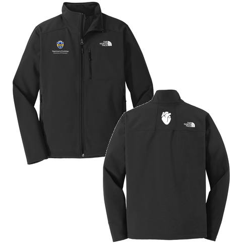 Cardiology North Face Soft Shell Jacket -- Black