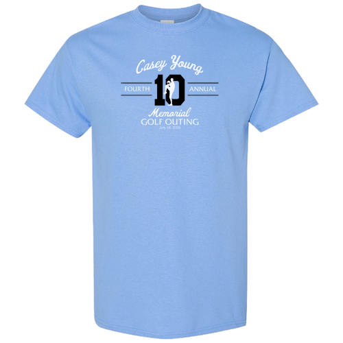 Adult Gildan Heavy Cotton Basic T-Shirt -- Carolina Blue