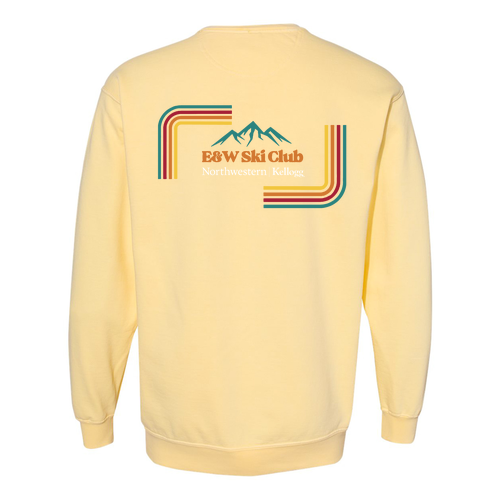 Comfort Colors Crewneck Sweatshirt -- Butter