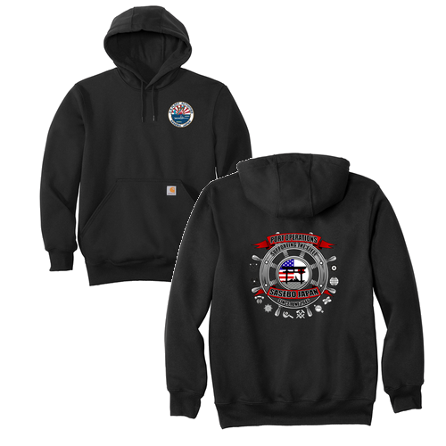 Carhartt Rain Defender Paxton Heavyweight Hooded Sweatshirt -- Black