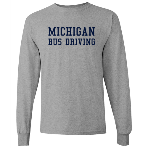 Gildan Heavy Cotton Longsleeve Basic T-Shirt -- Sport Grey