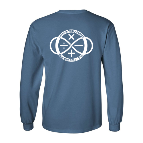 Gildan Heavy Cotton Longsleeve Basic T-Shirt -- Indigo Blue