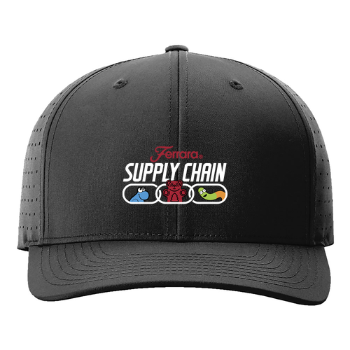 Richardson Laser Perf R-Flex Cap -- Black