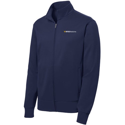 Sport-Tek Sport-Wick Fleece Full-Zip Jacket -- Navy