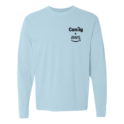 Comfort Colors Ringspun Long Sleeve Tee -- Chambray