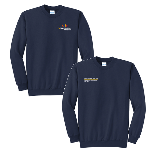 Port and Company Classic Crewneck Sweatshirt -- Navy