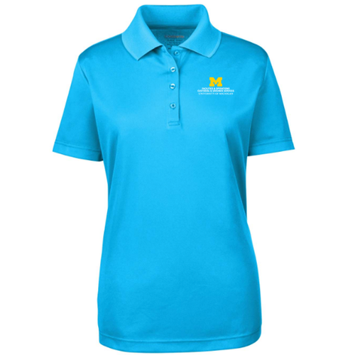 Ladies Ash City Core 365 Origin Performance Pique Polo -- Electric Blue, $19