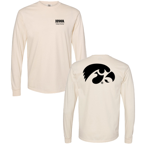 Comfort Colors Ringspun Long Sleeve Tee -- Ivory