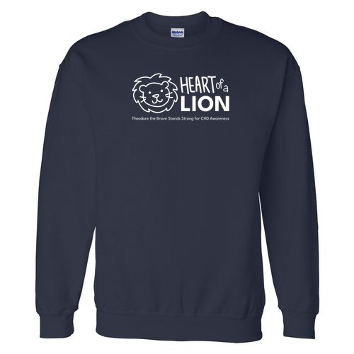 Gildan DryBlend Crew Neck Sweatshirt -- Navy