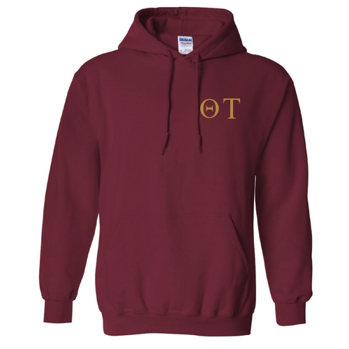 Gildan Heavy Blend Hooded Sweatshirt -- Cardinal Red
