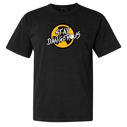 Comfort Colors Ringspun Garment Dyed T Shirt -- Black