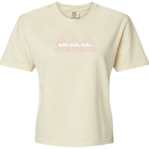 Comfort Color Lady's Heavyweight Boxy Tee -- Ivory