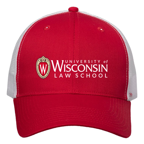 Valucap Trucker Hat -- Red / White