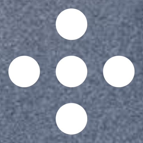 Charles River Bayview Fleece fitted Pullover -- Medium Blue Heather / Navy