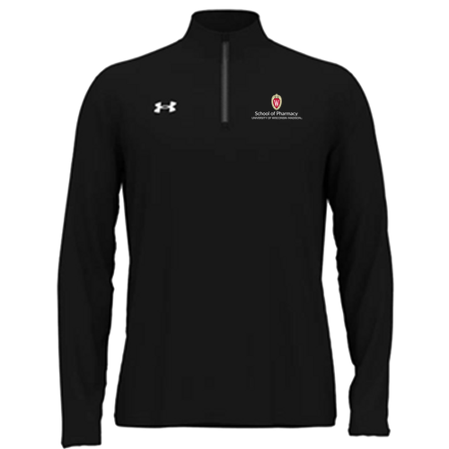 Under Armour Men's Team Tech Quarter-Zip -- Black / White_001