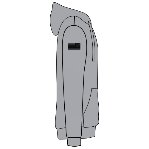 Port and Company Performance Fleece Pullover Hooded Sweatshirt -- Silver