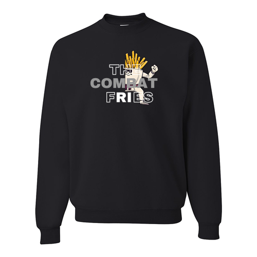 Jerzees 8 Oz., 50/50 Nublend Fleece Crew -- Black