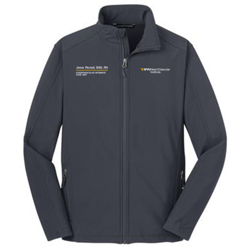Port Authority Core Soft Shell Jacket -- Battleship Grey