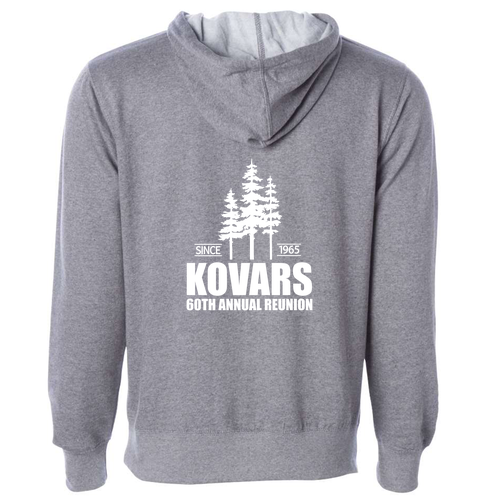 Independent Trading Midweight Hooded Sweatshirt -- Gunmetal Heather