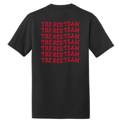 The Red Team Heritage Blend Tee -- Black