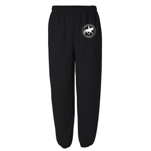Gildan Elastic Bottom Sweatpants -- Black