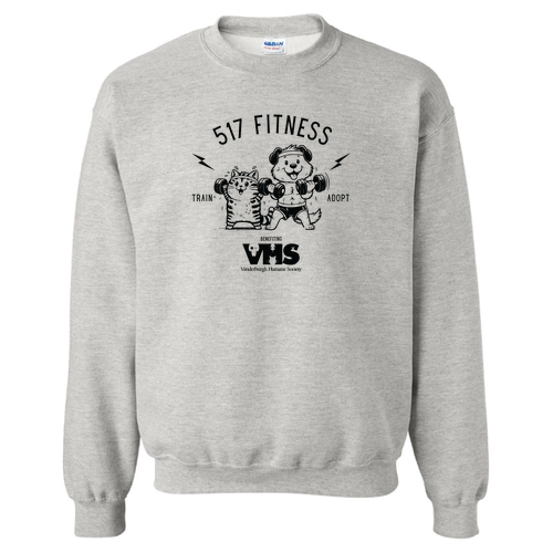 Gildan Heavy Blend Crew Neck Sweatshirt -- Ash