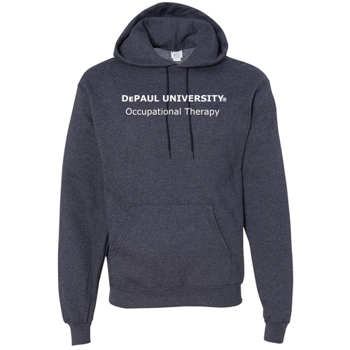 Champion 9 oz., 50/50 EcoSmart Pullover Hood -- Navy Heather