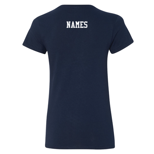 Gildan Heavy Cotton Ladies' V-Neck Tee -- Navy