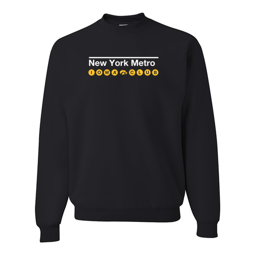 Jerzees 8 Oz., 50/50 Nublend Fleece Crew -- Black