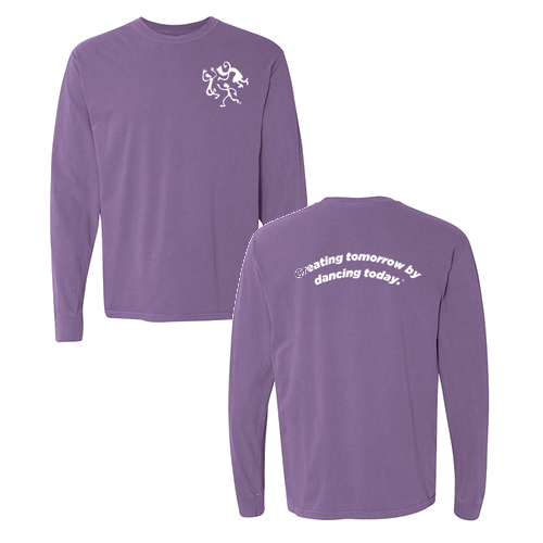 Comfort Colors Ringspun Long Sleeve Tee -- Violet