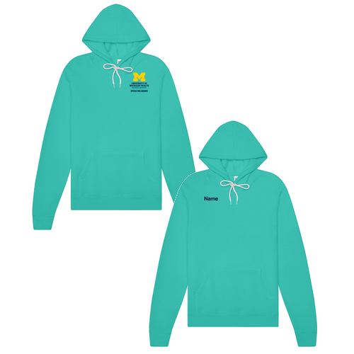 Operating Rooms Mens/Unisex Bella Canvas Sponge Fleece Hoodie -- Teal