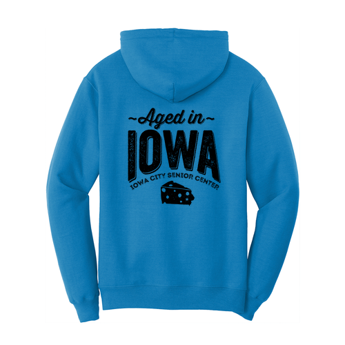Port and Company Core Fleece Pullover Hooded Sweatshirt -- Sapphire