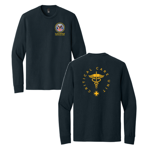 District Made Perfect Tri Long Sleeve Crew Tee -- New Navy