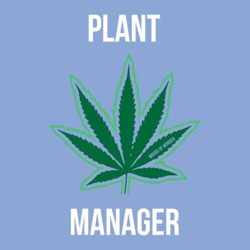 Plant Manager T-Shirt -- Blue