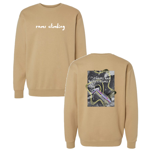 Independent Trading Co. Heavyweight Crewneck Sweatshirt -- Sandstone