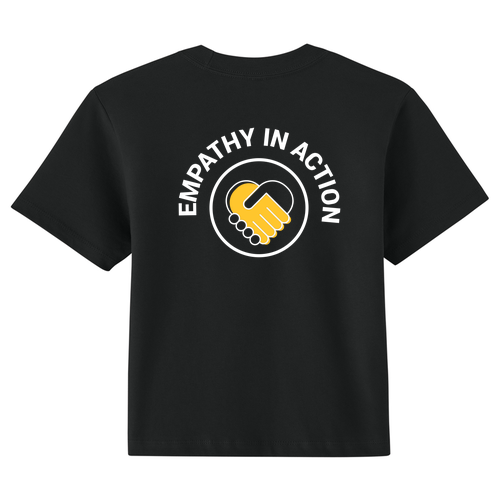 Next Level Apparel Women’s Heavyweight Boxy Tee -- Black