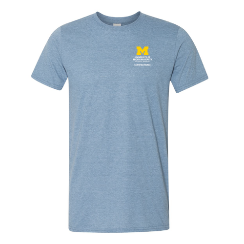 SoftStyle T-Shirt -- Heather Indigo