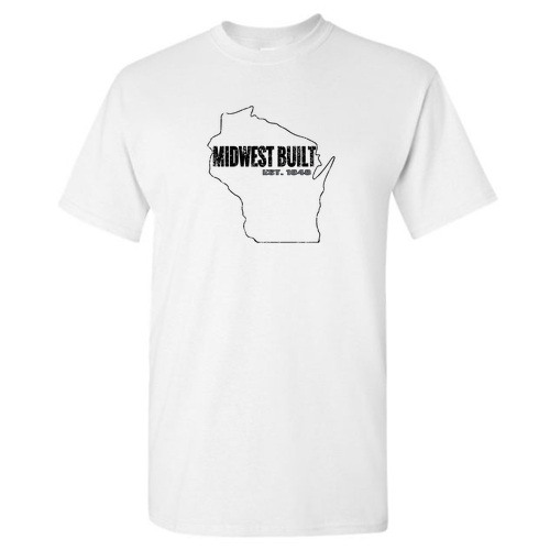 Gildan Heavy Cotton White T-Shirt