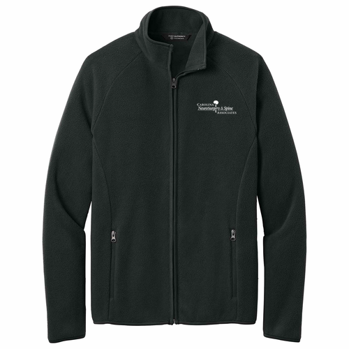 C-FREE Black Raglan Fleece Jacket