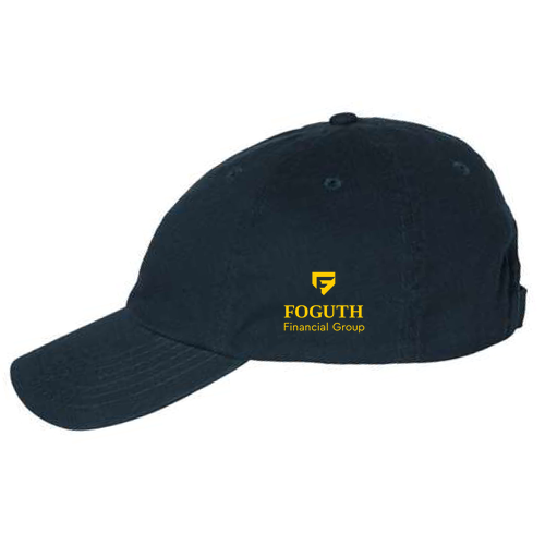 Valucap Bio-Washed Unstructured Hat -- Navy