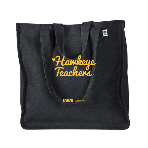 econscious 6.8 oz. Hemp Market Tote -- Black