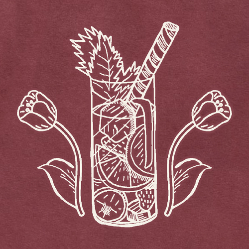 Comfort Colors Ringspun Long Sleeve Tee -- Brick