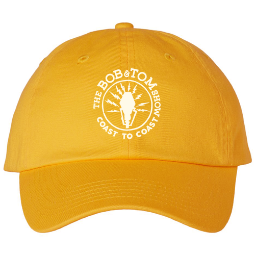 Valucap Bio-Washed Unstructured Hat -- Gold
