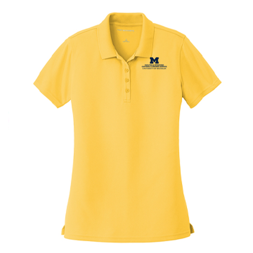Ladies Port Authority Dry Zone UV Micro Mesh Polo -- Sunburst Yellow, $25