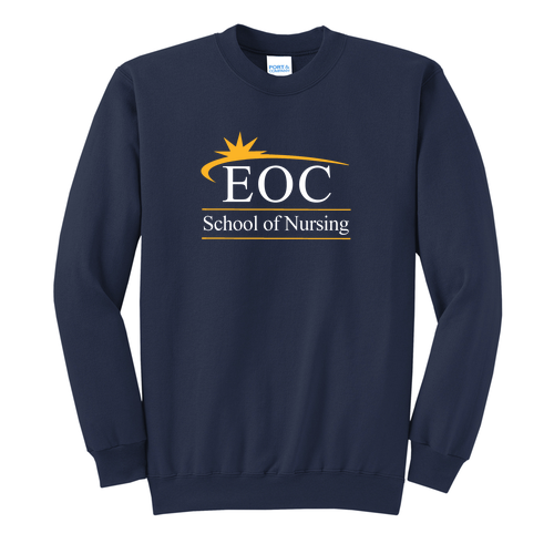 Port and Company Classic Crewneck Sweatshirt -- Navy