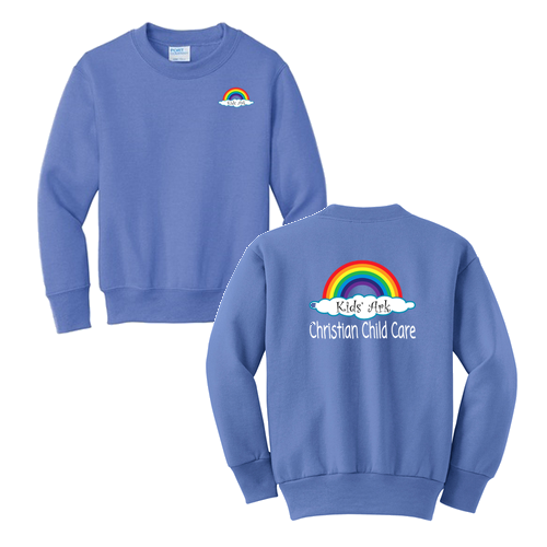 Youth Kid's Ark Sweatshirt -- Carolina Blue