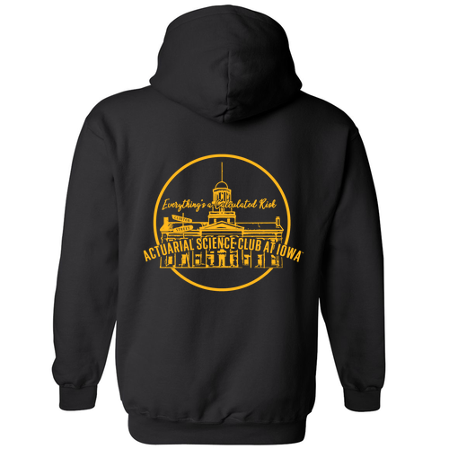 Gildan Heavy Blend Hooded Sweatshirt -- Black