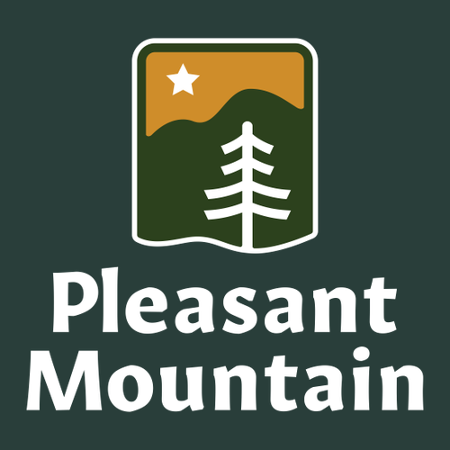 Pleasant Mountain Logo 2 Full color -- Crewneck Sweatshirt Forest