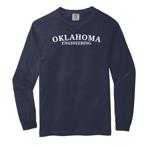 Comfort Colors Ringspun Long Sleeve Tee -- Navy
